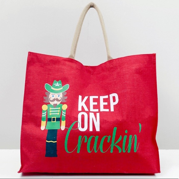 Royal Standard Bags Nutcracker Jute Tote Bag Gift Durable Xl